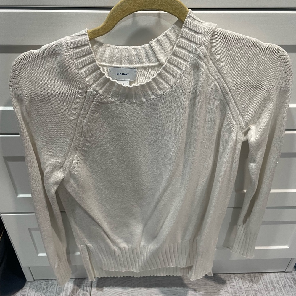 White sweater